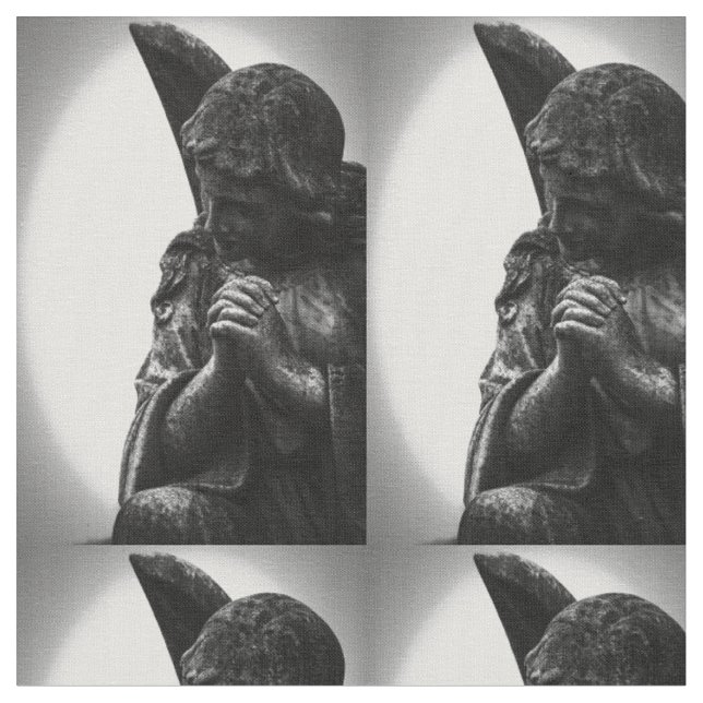 Angel im Gebet Stoff (Nahaufnahme)