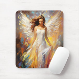Angel Impressionist Art Mousepad