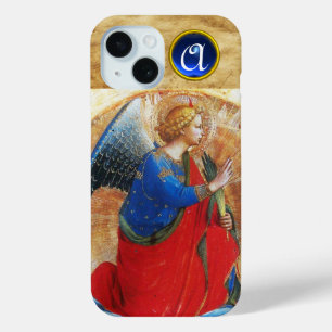 ANGEL IN GOLD ROT UND BLAU GEMSTONE MONOGRAM Case-Mate iPhone HÜLLE