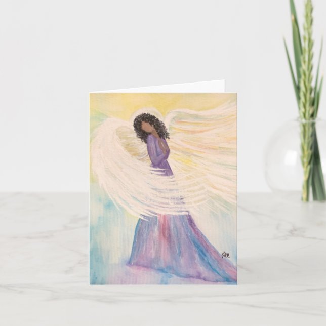 Angel in Liebe ummantelt - BLANK-Karte (Vorderseite)