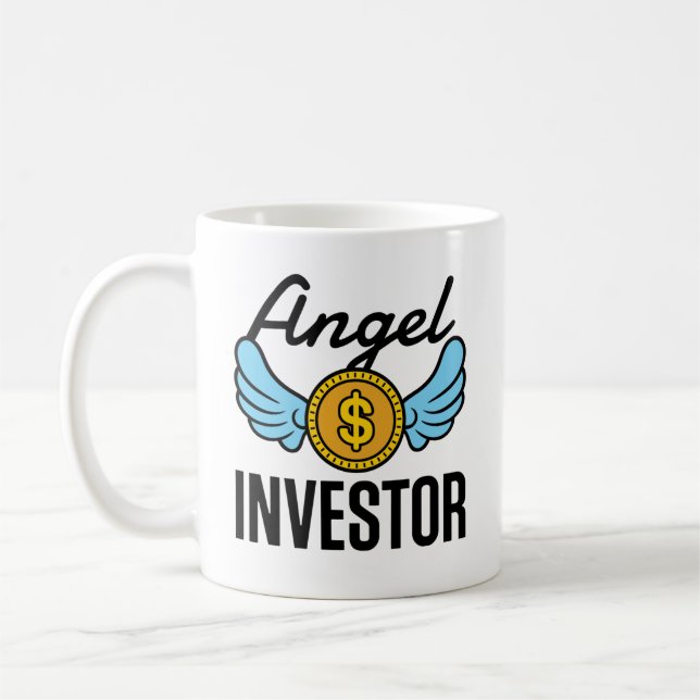 Angel Investor Investing Start-up Business Kaffeetasse (Links)