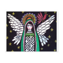 Angel Jungfrau Guadalupe Art von Heather Galler