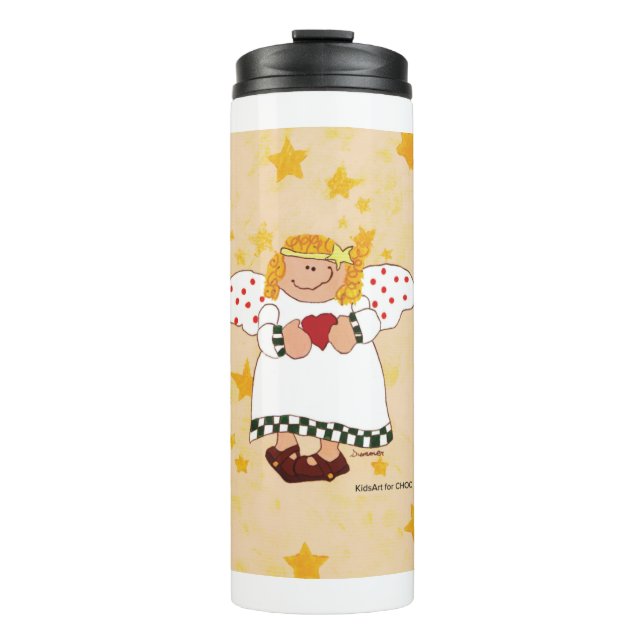 Angel - KidsArt for CHOC Thermosbecher (Vorderseite)