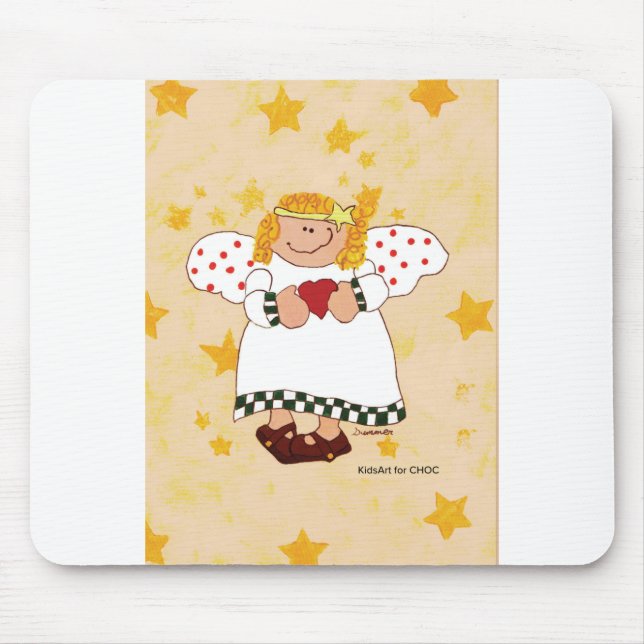 Angel - Kinder Kunst für CHOC Mousepad (Vorne)