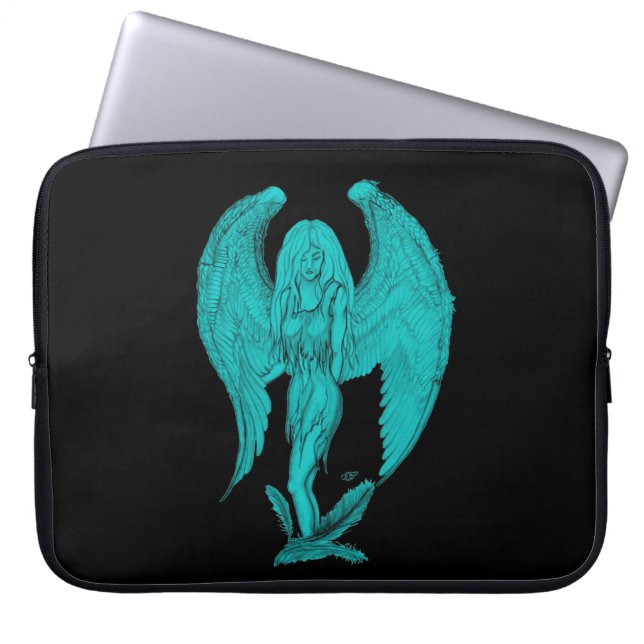 Angel Laptopschutzhülle (Vorderseite)