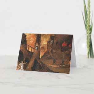 Angel Leading A Soul Into Hell By Hieronymus Bosch Karte