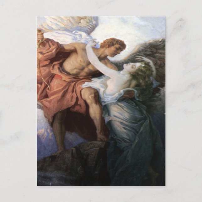 Angel Liebe Postcard Postkarte (Vorderseite)