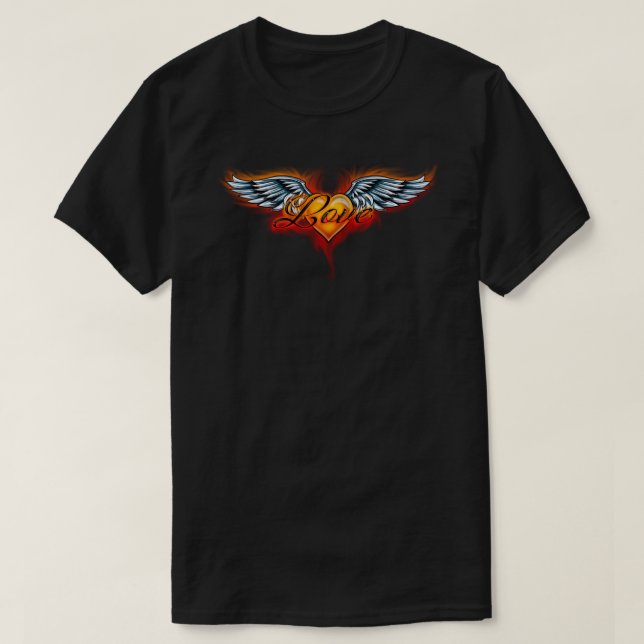 Angel Liebe T - Shirt (Design vorne)