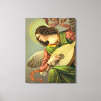 Angel-Malerei mit Mandolin