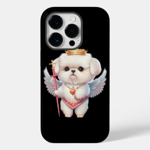 Angel Maltese Puppy, Maltes Hundeliebhaber und Bes Case-Mate iPhone 14 Pro Hülle