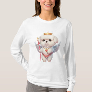 Angel Maltese Puppy, Maltes Hundeliebhaber und Bes T-Shirt