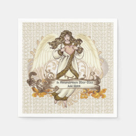 Angel Memorial napkins Serviette