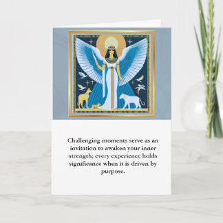 angel message egypt  happy birthday karte