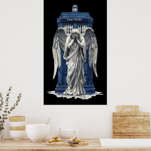 Angel mit Blue Police Box 1 Poster