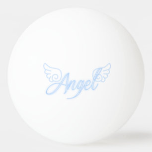 Angel mit Flügeln Tischtennisball
