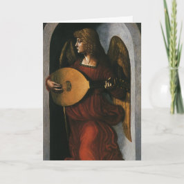 Angel mit Lute von Leonardo da Vinci Weihnachten