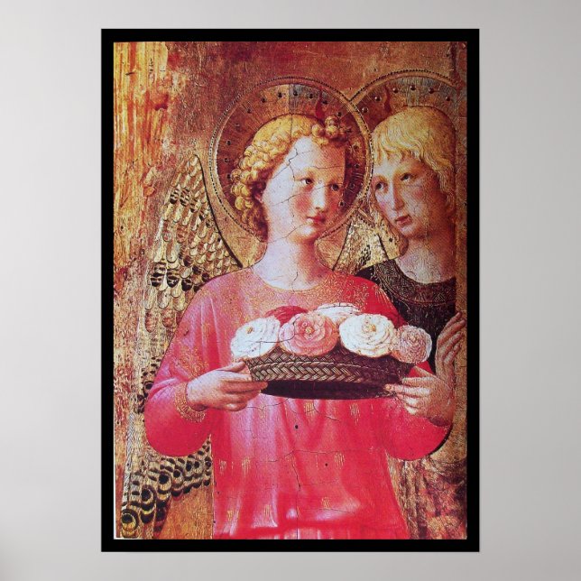 ANGEL MIT ROSE POSTER (Vorne)