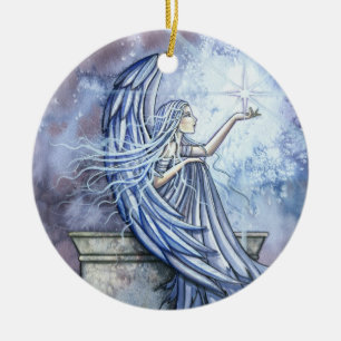 Angel mit Star Christmas Ornament