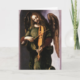 Angel mit Vielle von Leonardo da Vinci Weihnachten