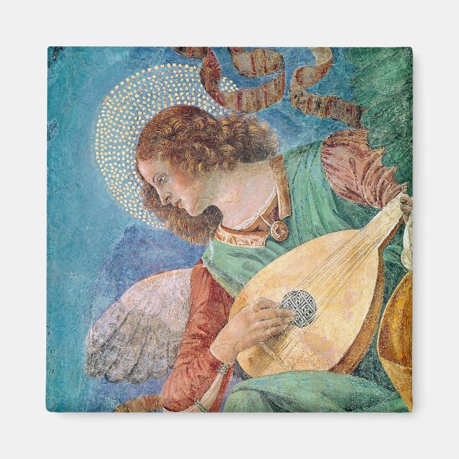 Angel Musician Magnet (Vorne)