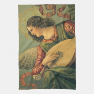 Angel Musician, Melozzo da Forli, Renaissance Art Handtuch