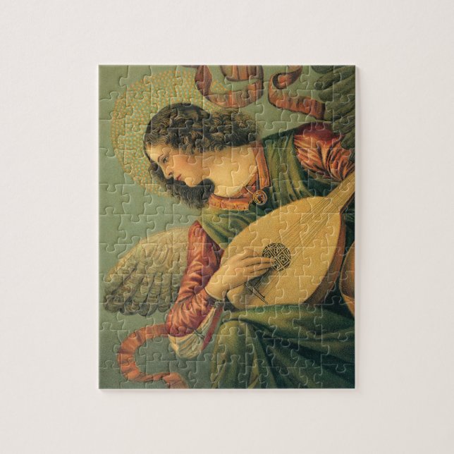 Angel Musician, Melozzo da Forli, Renaissance Art Puzzle (Vertikal)