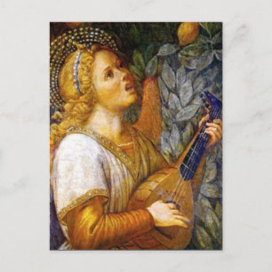 ANGEL MUSICIAN Music made Christmas Angels Postkarte