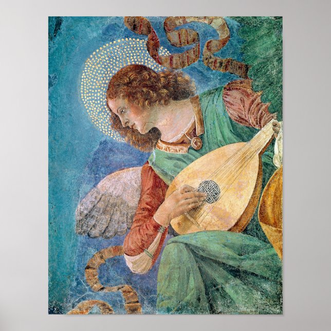 Angel Musician Poster (Vorne)