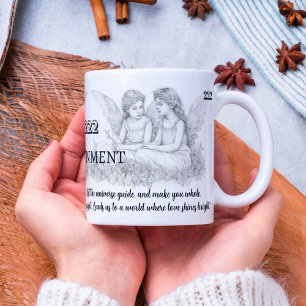 Angel Nr. 222 - Ausrichtung - Tasse mit Zitat