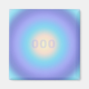 Angel Number 000 - Unendliches Wachstum und Neubeg Magnet