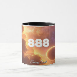 Angel Number 888 - Manifestation & Abundance Tasse