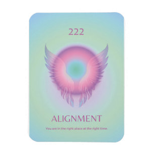 Angel Number Aura Magnet 222 Ausrichtung