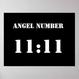 Angel Numbers Poster