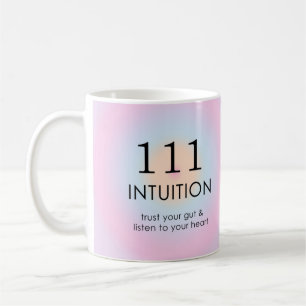 Angel Numerology 111 Intuition Kaffeetasse