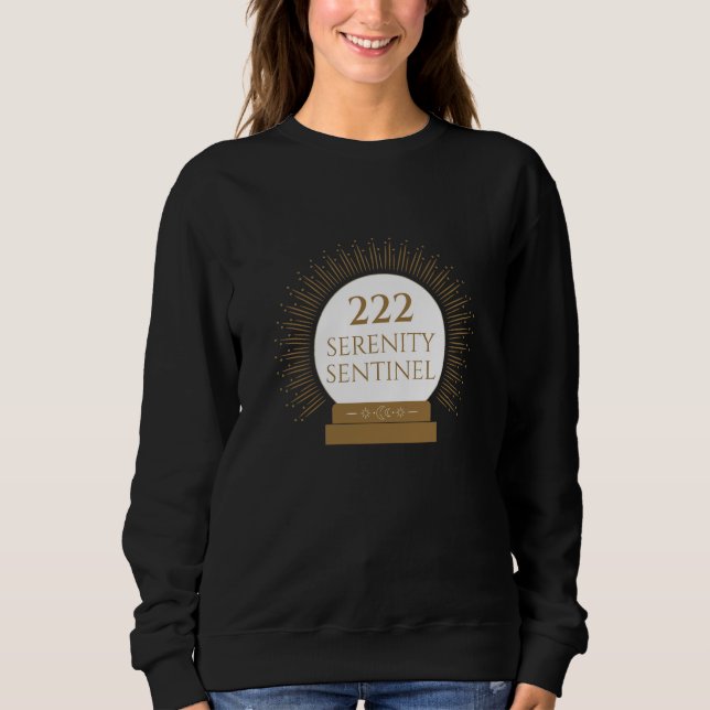 Angel Nummer 222 - Serenity Sentinel Sweatshirt (Vorderseite)