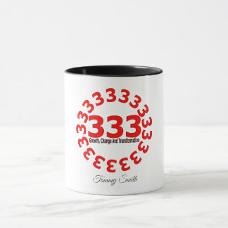 Angel Nummer 333 - Ausgewogenheit und göttliche Au Tasse
