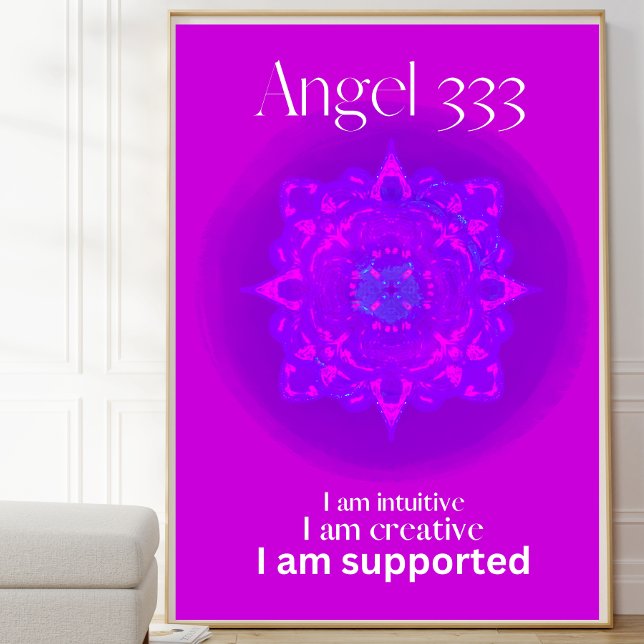 Angel Nummer 333 Poster (Von Creator hochgeladen)