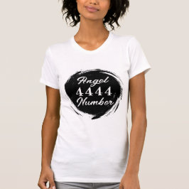 Angel Nummer "4444" Bella+Leinwand Frauen-Slim-Fit T-Shirt