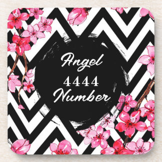 Angel Nummer "4444" Getränkeuntersetzer