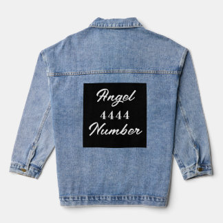 Angel Nummer "4444" T - Shirt Jeansjacke