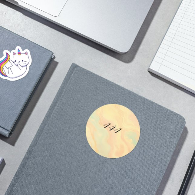 Angel Nummer 444 Aufkleber (Von Creator hochgeladen)