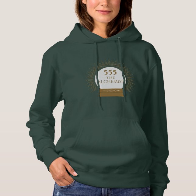 Angel Nummer 555 - Der Alchemist Hoodie (Vorderseite)