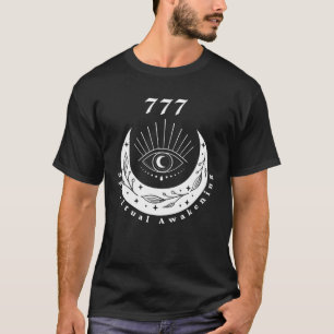Angel Nummer 777 Spirituelles Erwachen des Augenmo T-Shirt