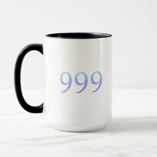 Angel Nummer 999 Tasse