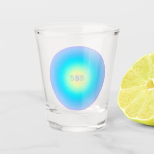 Angel Nummern 555 - Neuanfang Schnapsglas