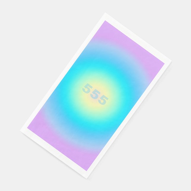 Angel-Nummern 555 - Veränderungen am Horizont Serviette (Ecke)