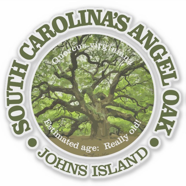 Angel Oak Aufkleber (Vorderseite)