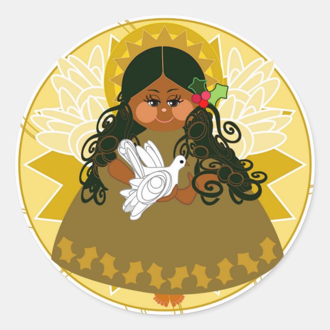 Angel of Peace Sticker (Vorderseite)