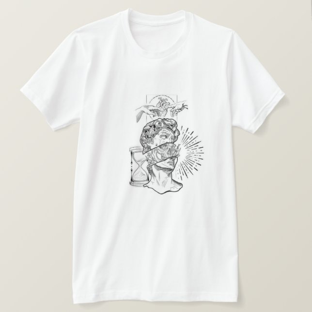 Angel of Wisdom T - Shirt - Spirituelles Grafik 2  (Design vorne)