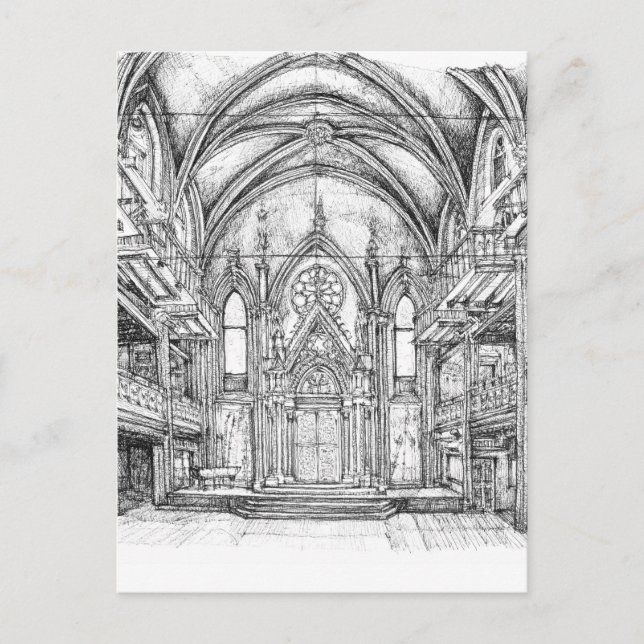 Angel Orensanz Karten Zeichnungen (Vorderseite)